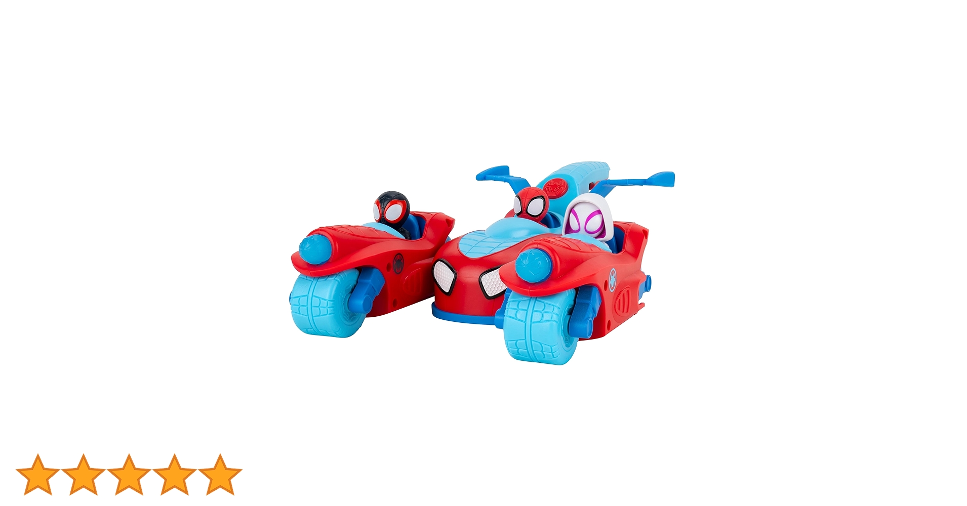 その他 Spidey Marvel, Spider-Man with Moto Spidey, Red and Blue : Amazon